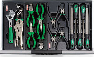 Tủ đồ nghề sửa chữa 10 ngăn Toptul GCAZ0033 GCAJ0037