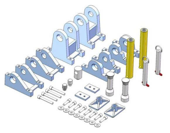 Hệ thống thiết bị sửa chữa xe buýt xe tải cỡ lớn Vimet ARS10014