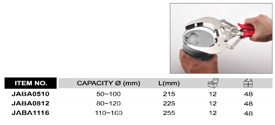 Kìm tháo xéc măng TOPTUL JABA0510