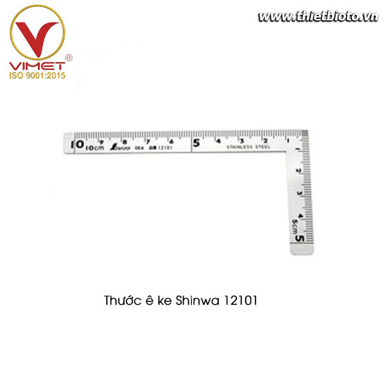 Thước ê ke Shinwa 12101