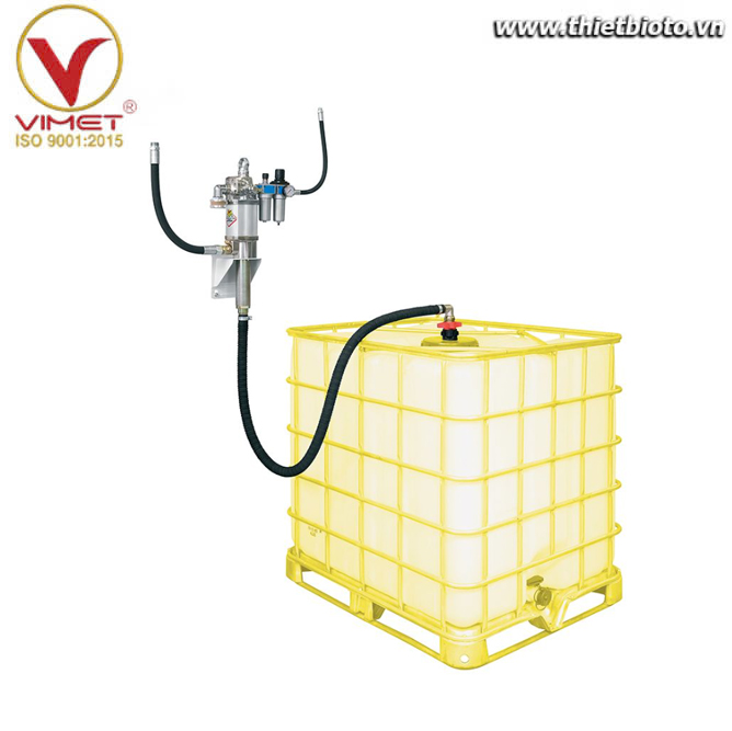 Bộ dụng cụ bơm nhớt treo tường Raasm 36330