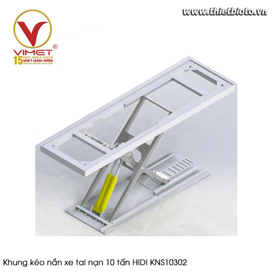 Khung nâng hạ kéo nắn xe tai nạn ô tô 10 tấn HIDI KNS10302