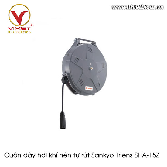 Cuộn dây hơi khí nén tự rút Sankyo Triens SHA-15Z
