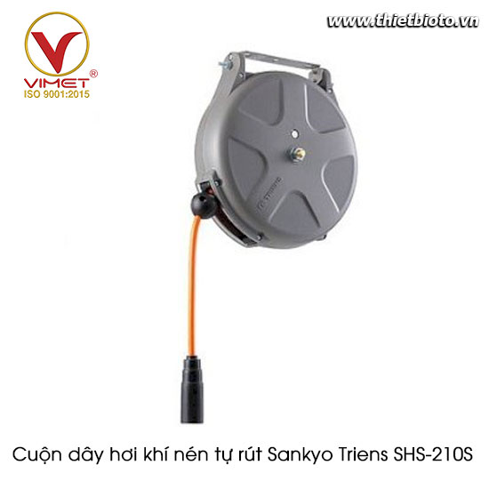Cuộn dây hơi khí nén tự rút Sankyo Triens SHS-210S