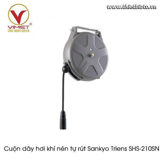 Cuộn dây hơi khí nén tự rút Sankyo Triens SHS-210SN