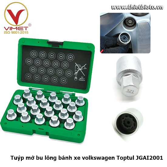 Tuýp mở bu lông bánh xe volkswagen Toptul JGAI2001