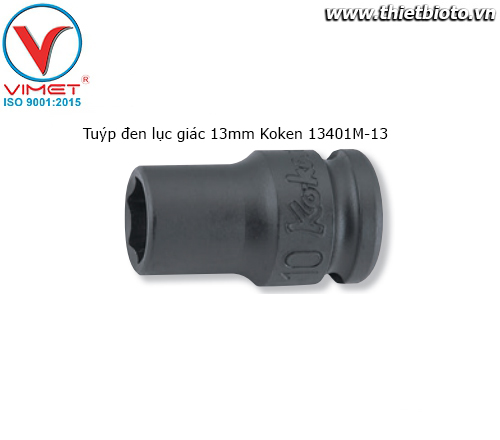 Tuýp đen lục giác 13mm Koken 13401M-13