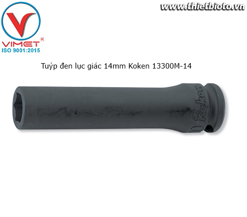Tuýp đen lục giác 14mm Koken 13300M-14