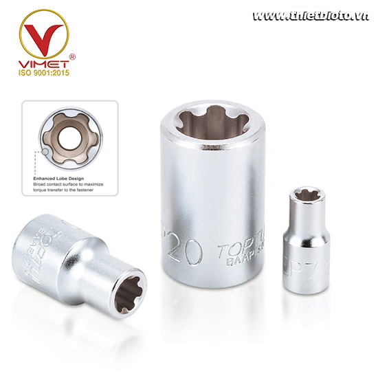 Đầu tuýp Torx Plus® EP TOPTUL BAAP1630